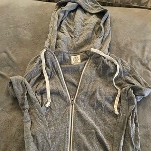 Zip up hoodie